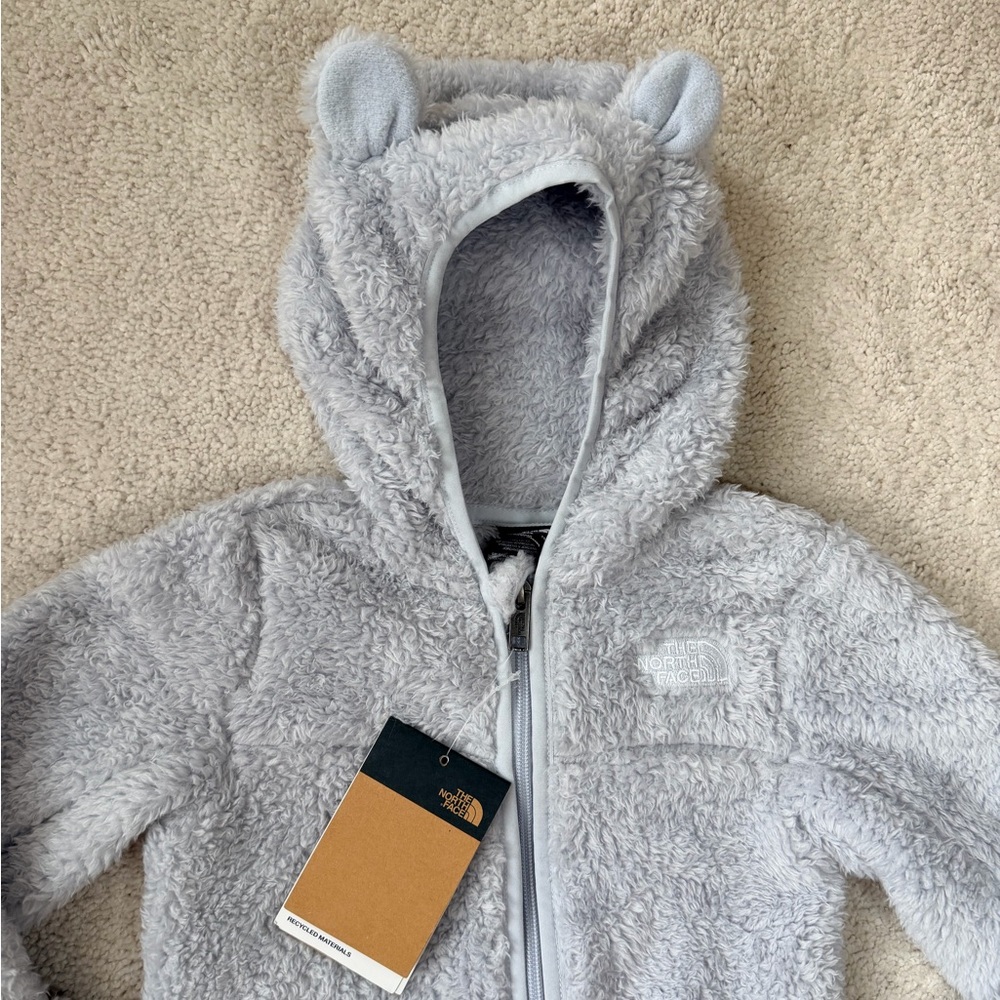 The North Face Baby Bear One Piece in Dusty Periwinkle - Picture 2 of 16
